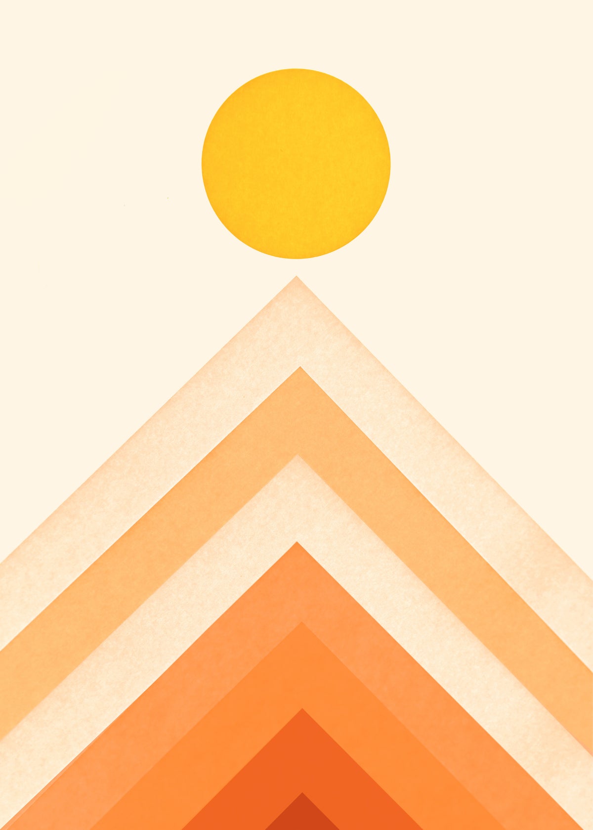 Mountainscape 4 - Unframed art print
