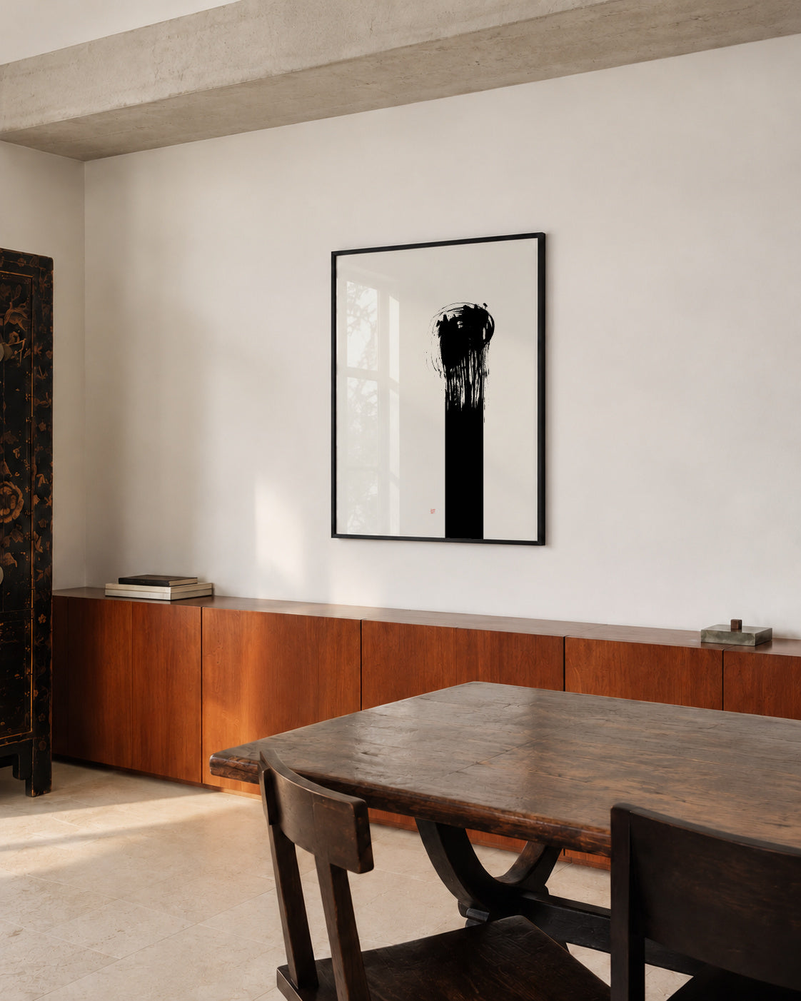 As One - Framed poster in an interior