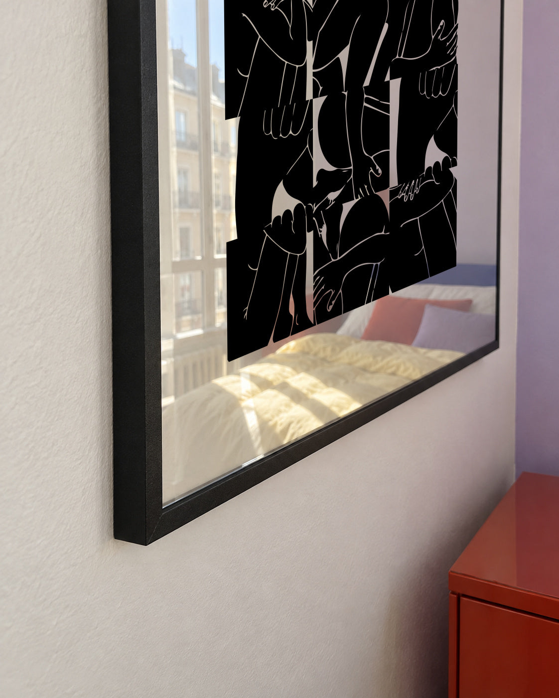Bodies - Framed poster detail