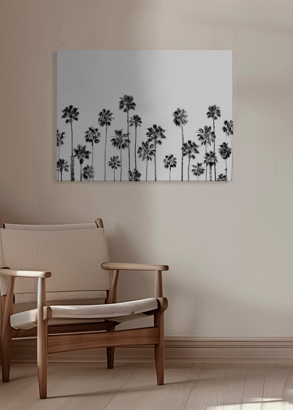 Black And White Palms 2