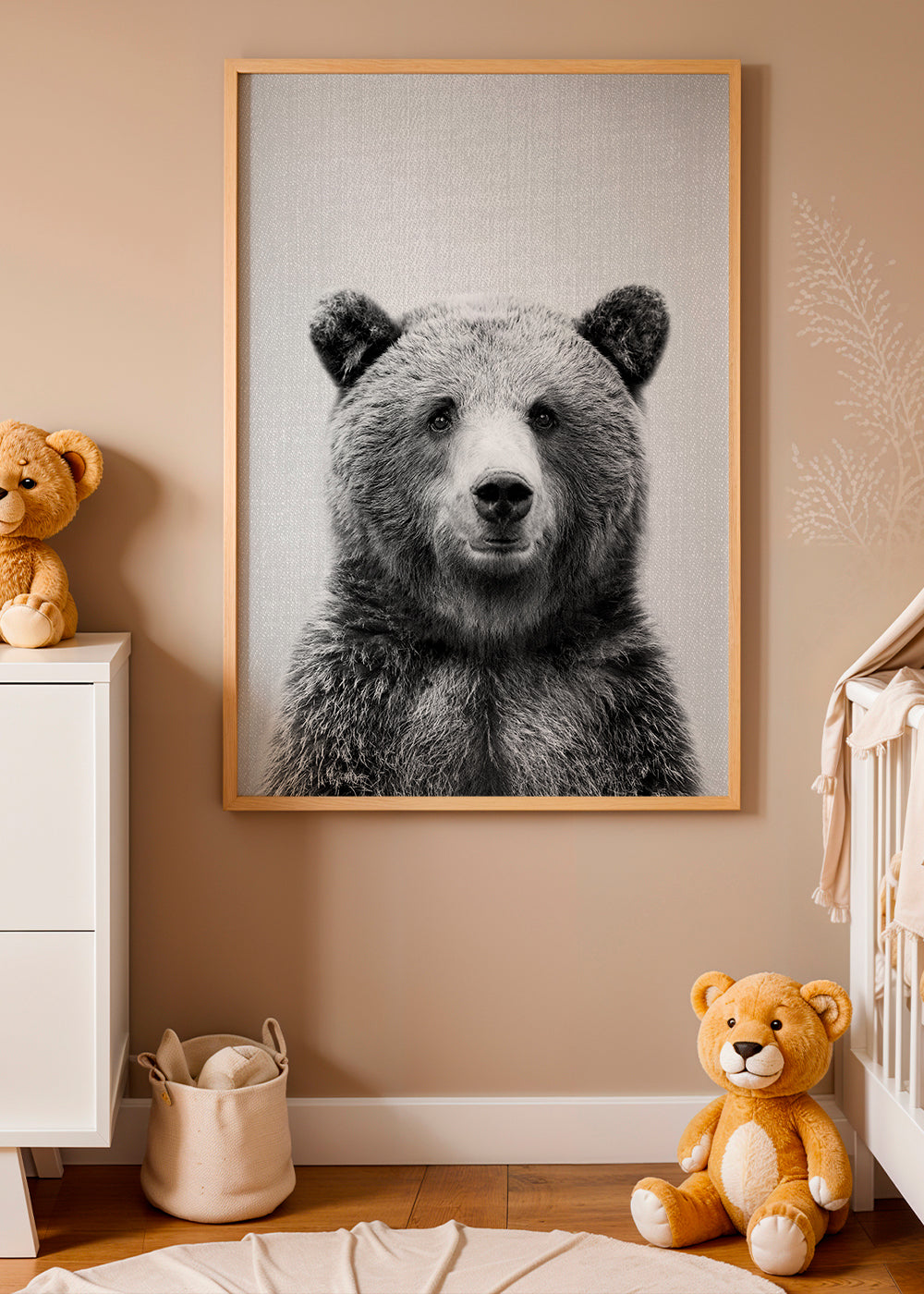 Grizzly Bear - Black & White