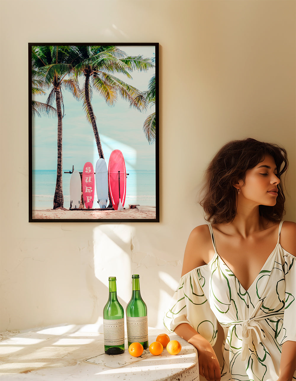 Choose Your Surfboard in pink