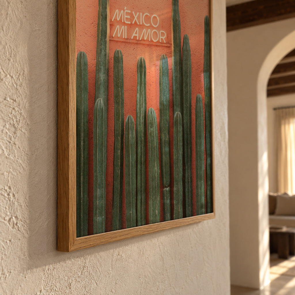 Mexico Mi Amor - Framed poster detail