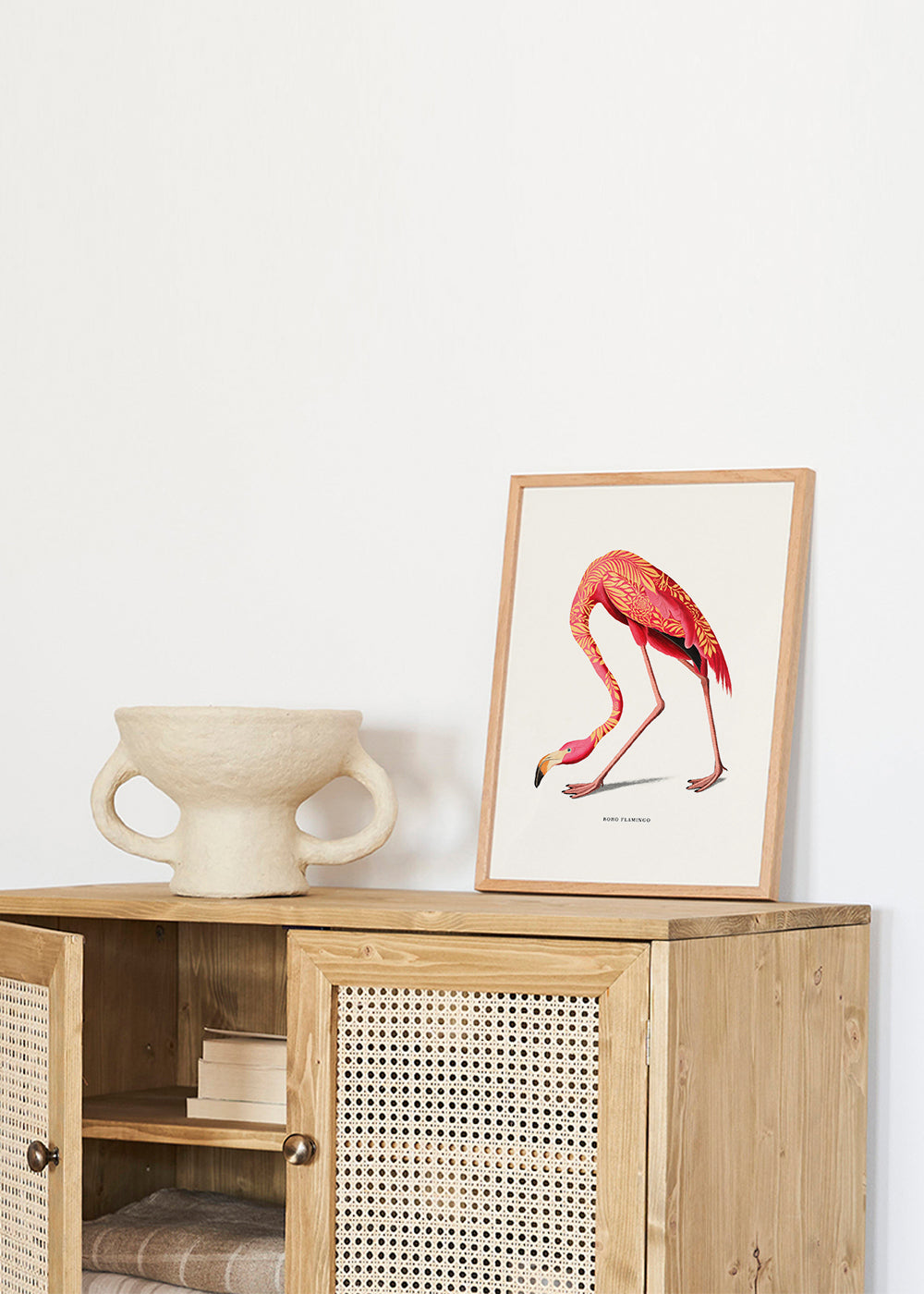 Boho flamingo