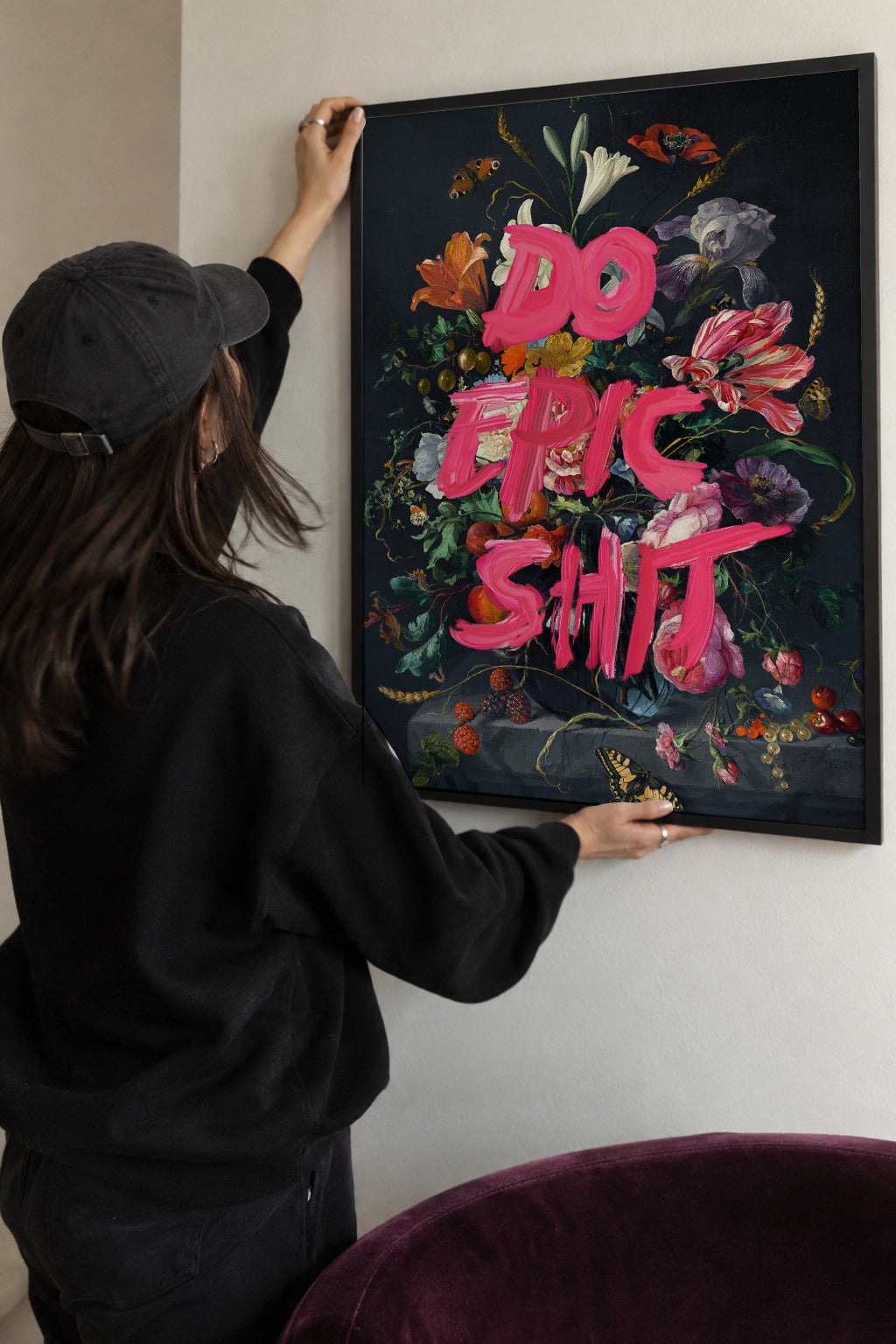 Do Epic Shit - Framed poster detail
