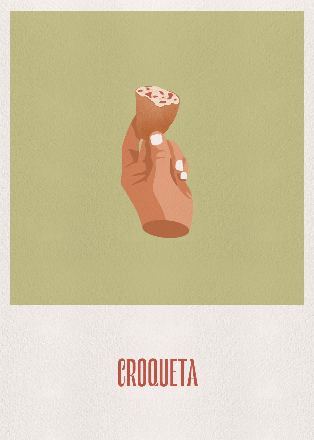 Croqueta - Unframed art print