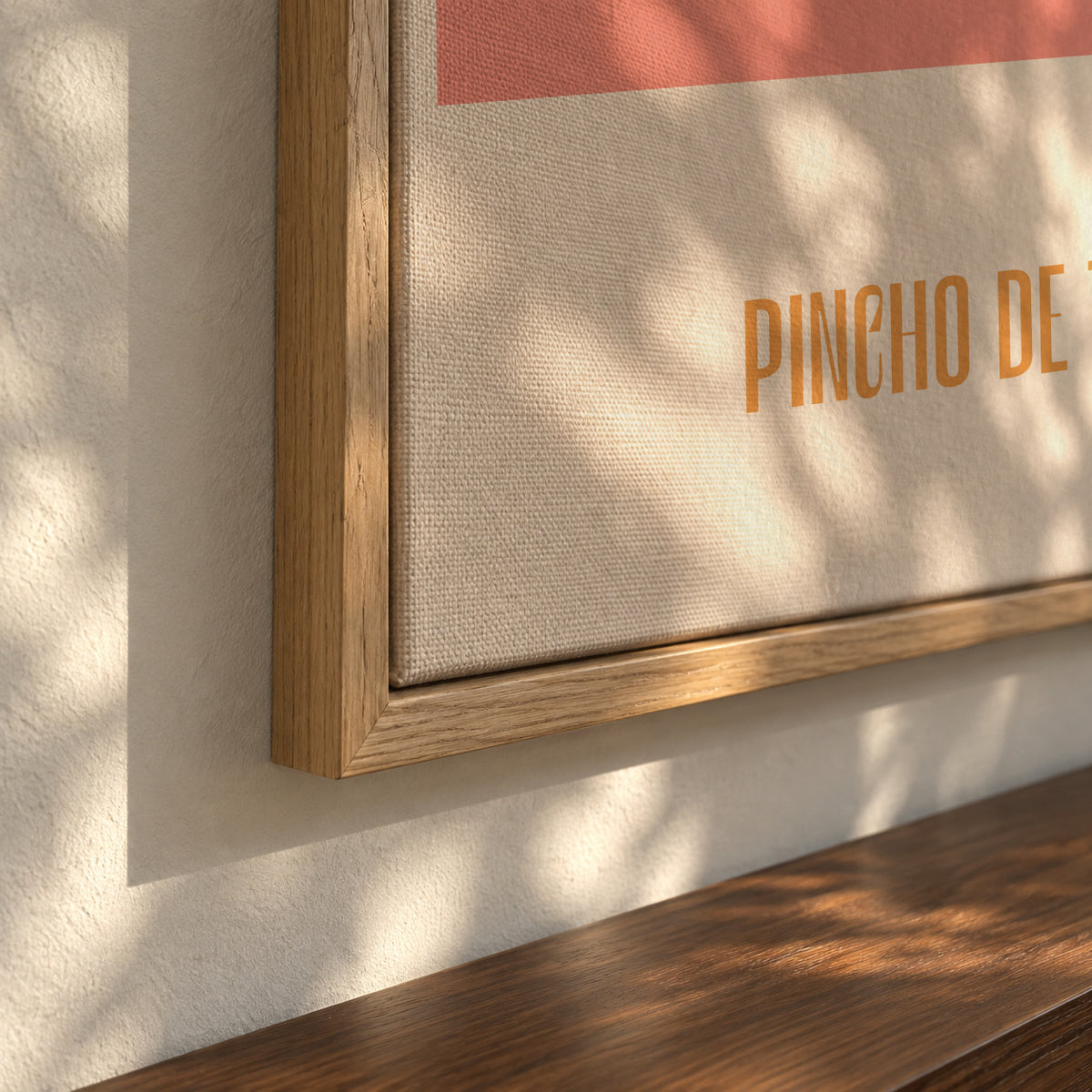 Pincho de tortilla - Framed canvas detail