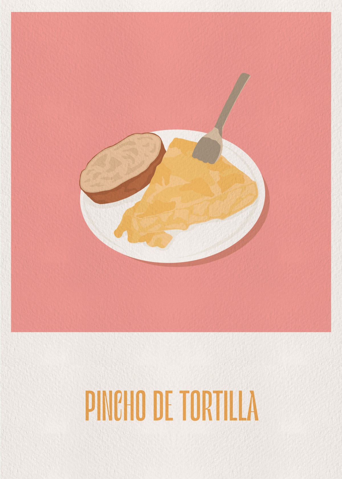 Pincho de tortilla - Unframed art print