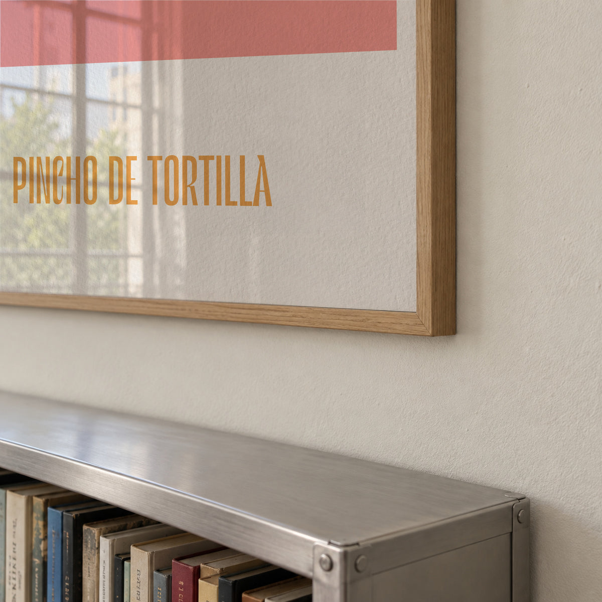 Pincho de tortilla - Framed poster detail
