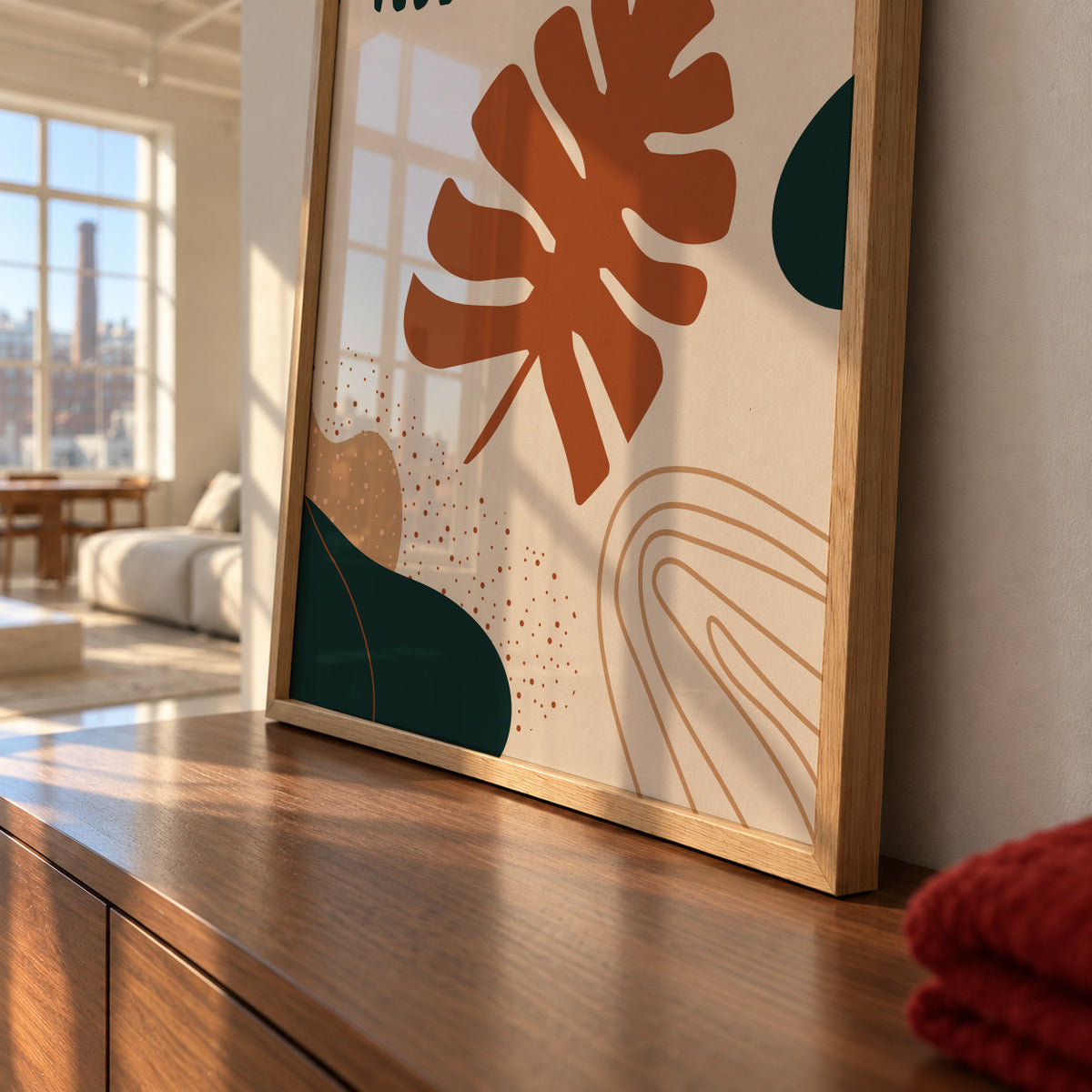 AbstractShape - Framed poster detail