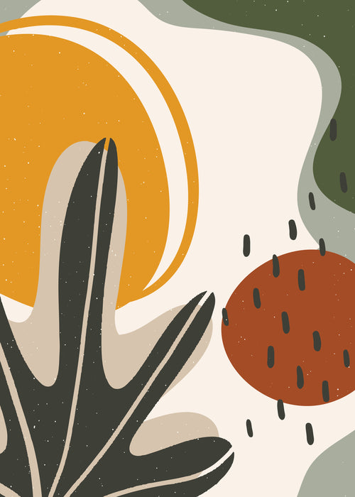 Abstract Botany2 - Unframed art print
