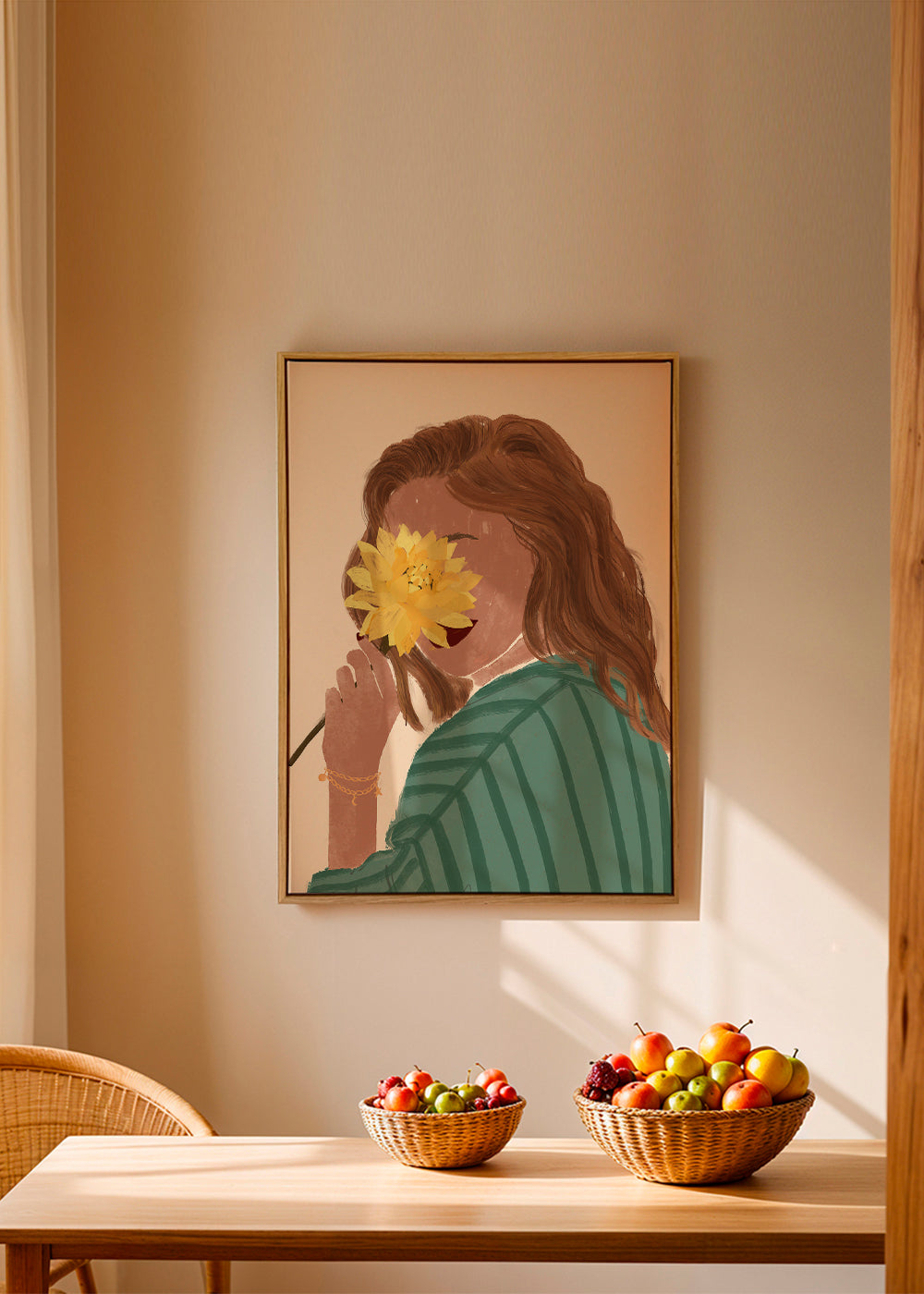 Flower Love Woman Portrait