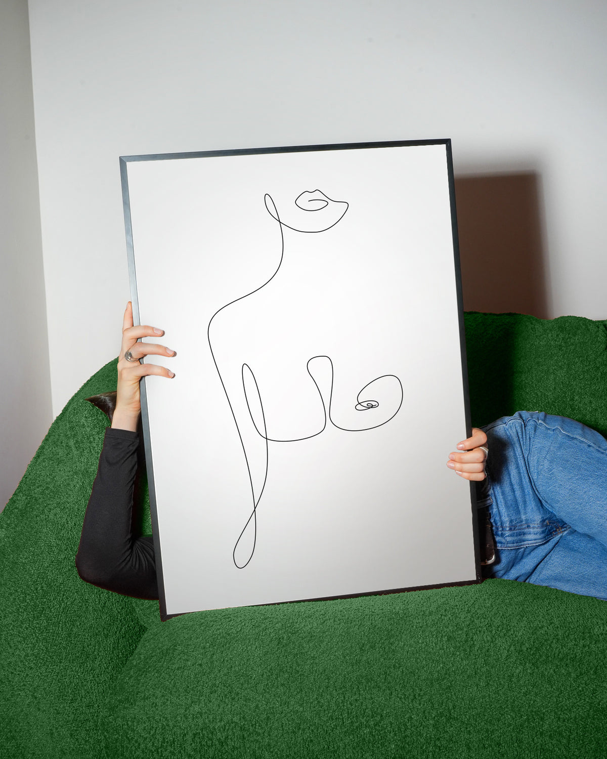 Lip To Nip - Framed poster detail