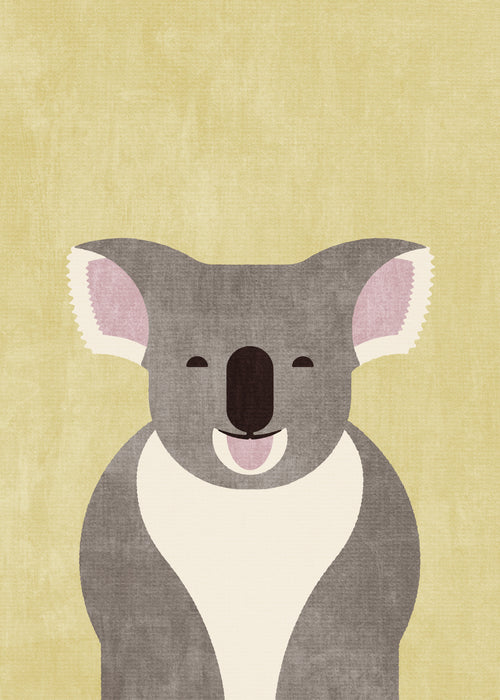 FAUNA / Koala Bear - Unframed art print