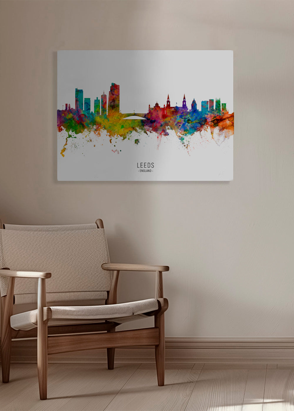 Leeds Skyline multicolor