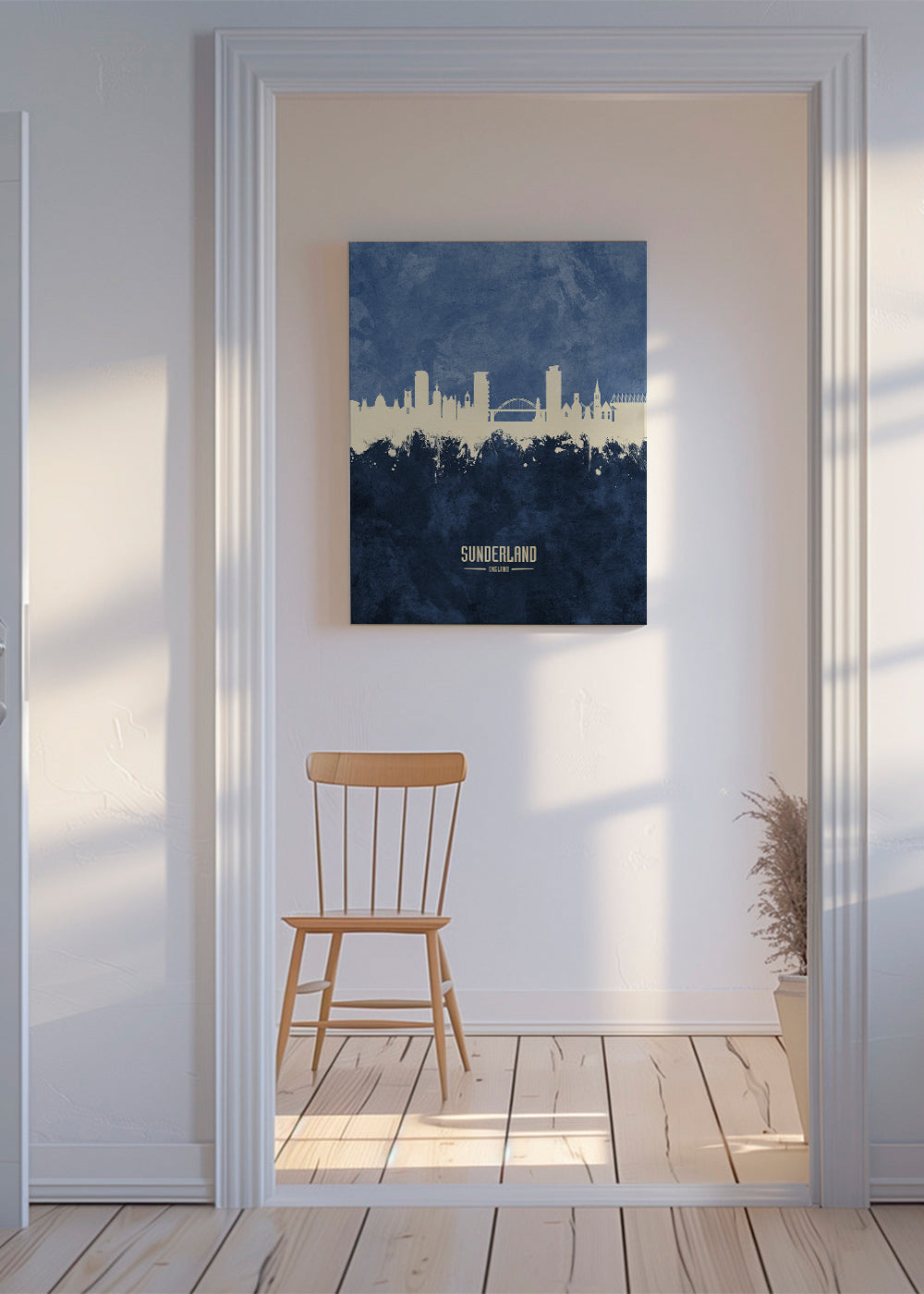 Sunderland Skyline azul