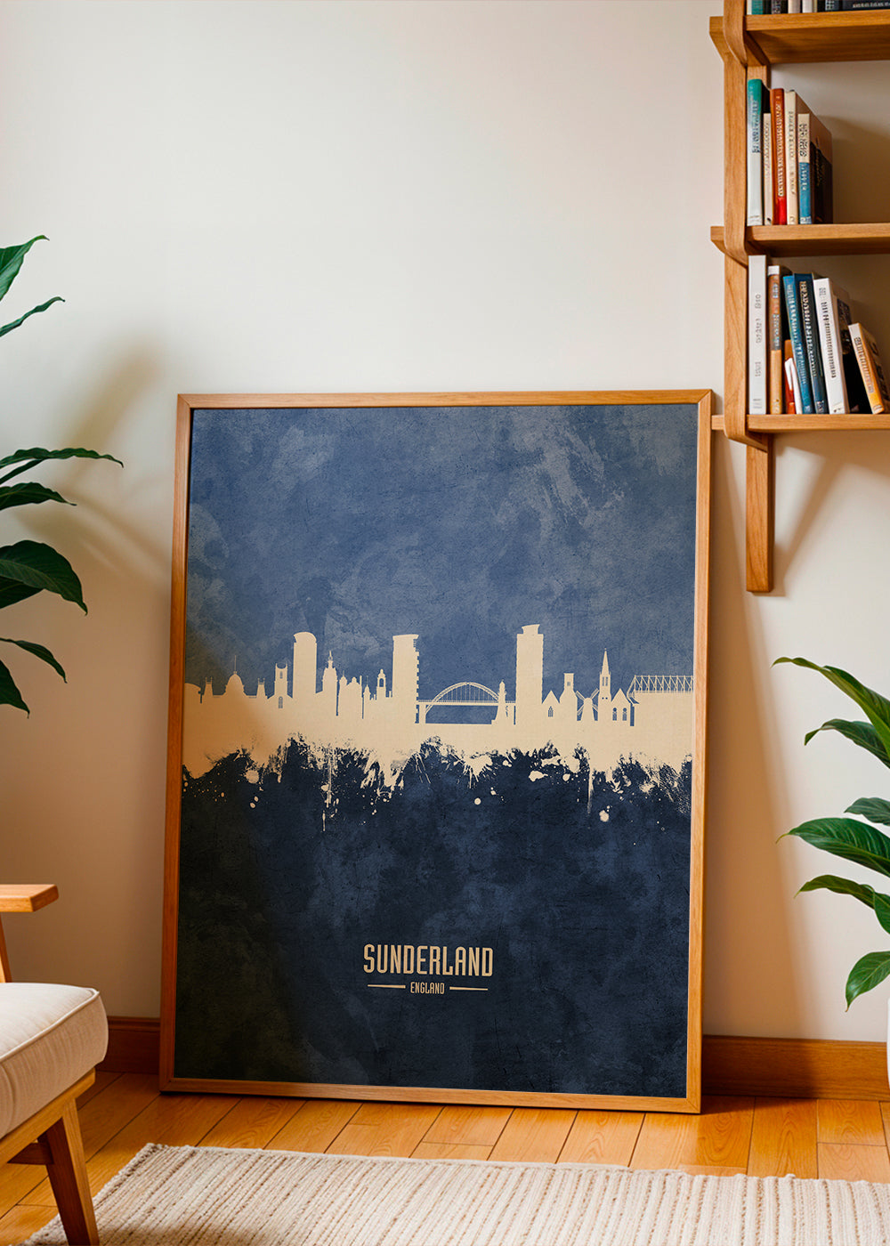 Sunderland Skyline azul