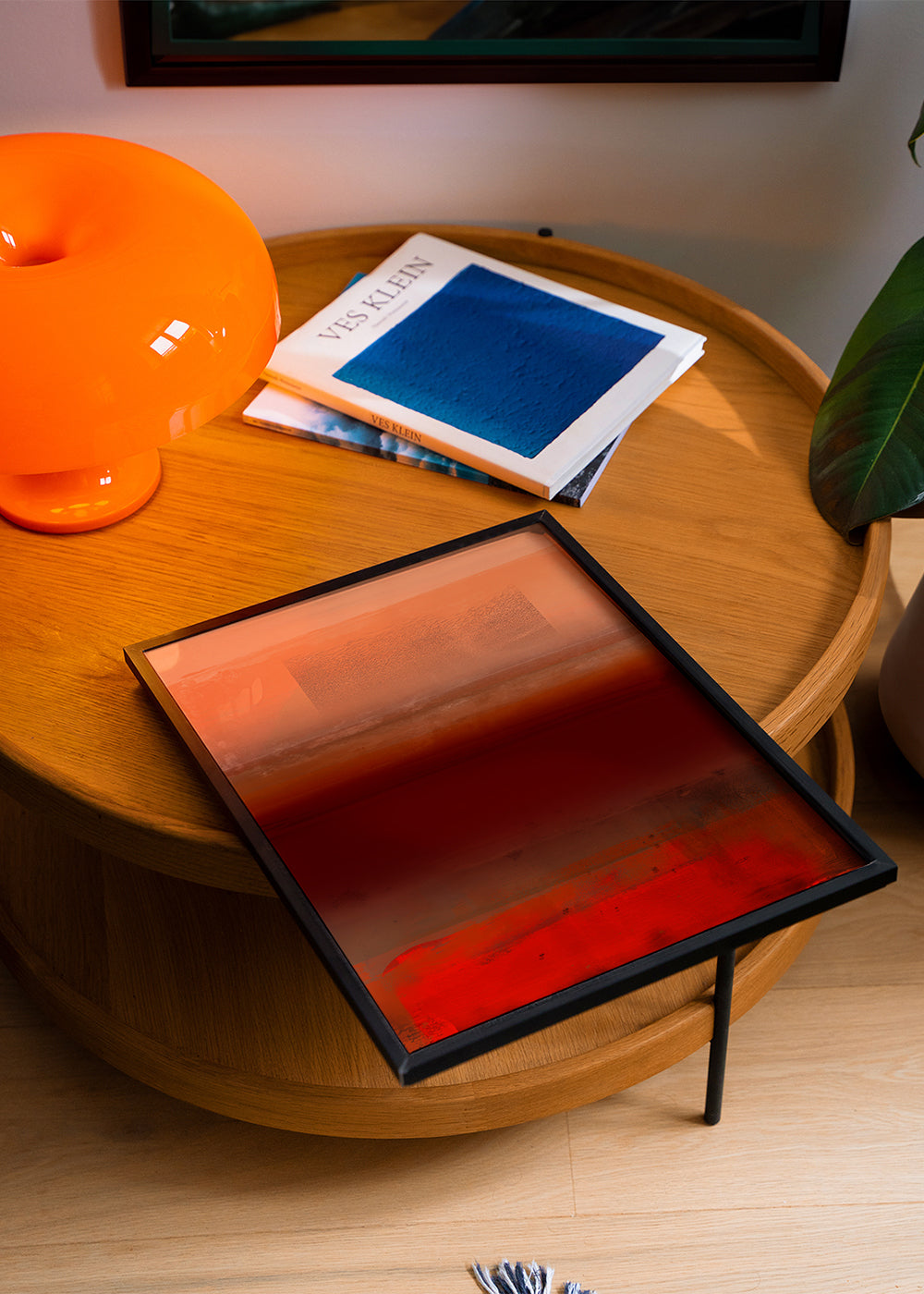 Organic Stack In Orange Red & Brown 1