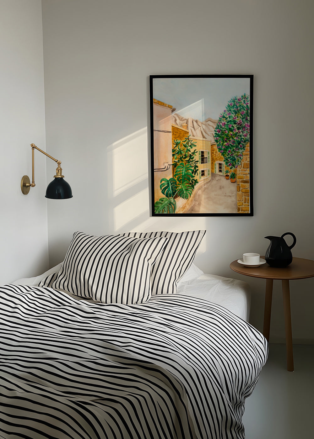 Fornalutx Village - Framed poster in an interior