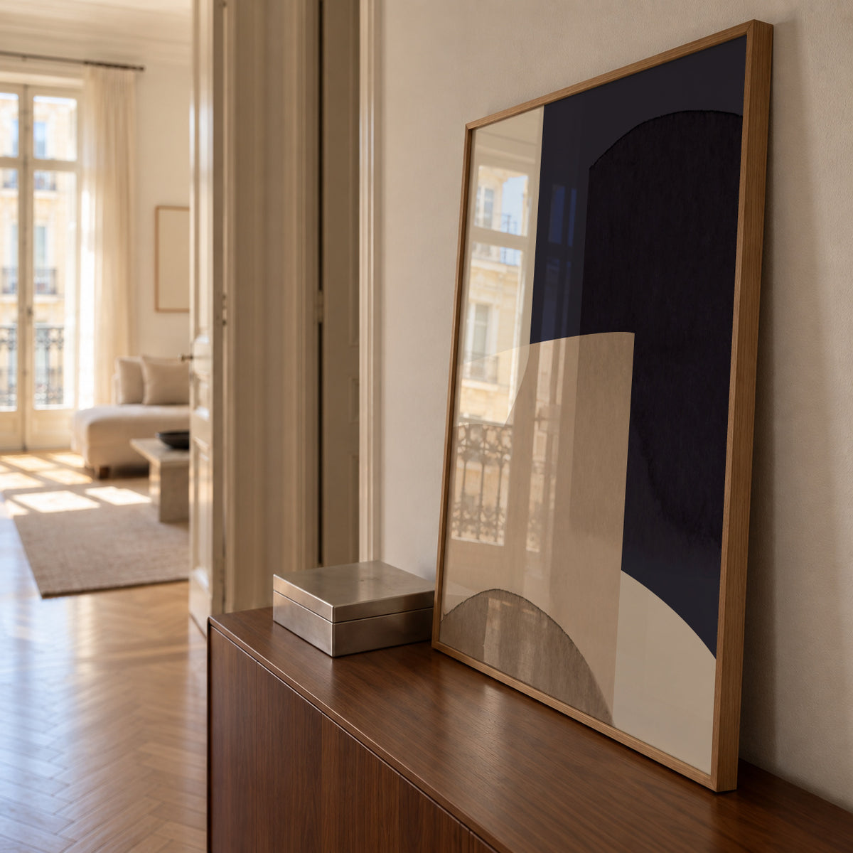 Abstract XII - Framed poster in an interior