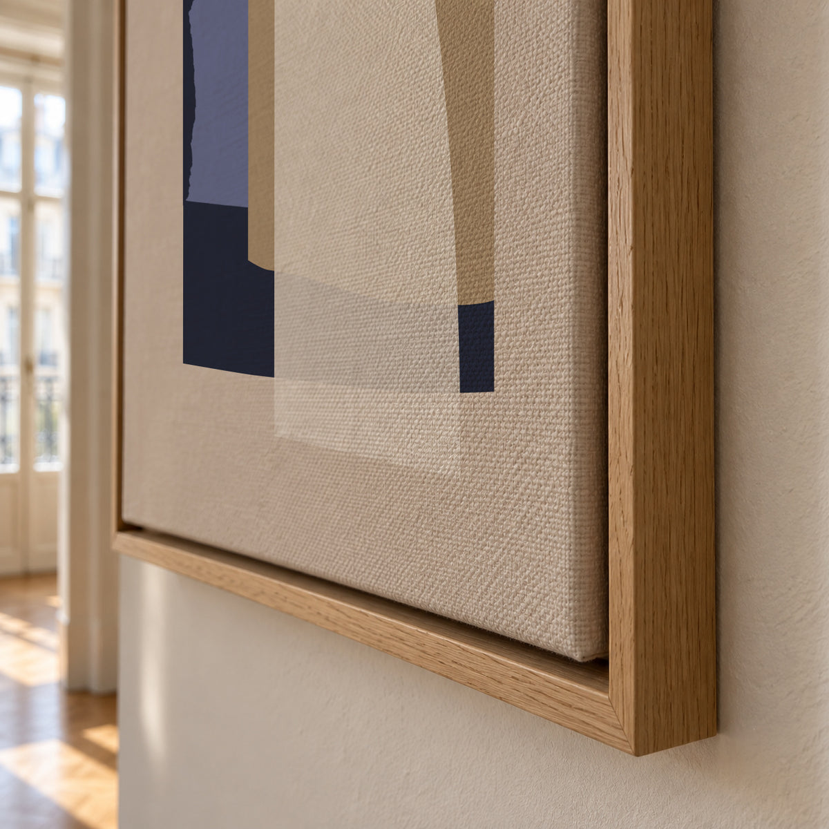 Abstract VIII - Framed canvas detail