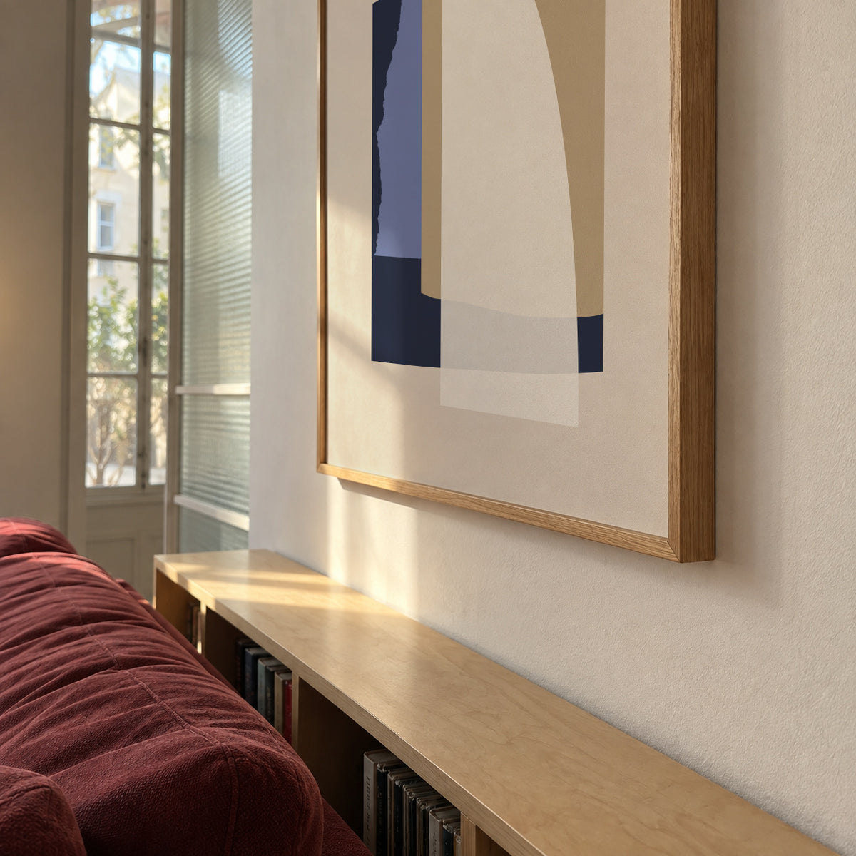 Abstract VIII - Framed poster in an interior