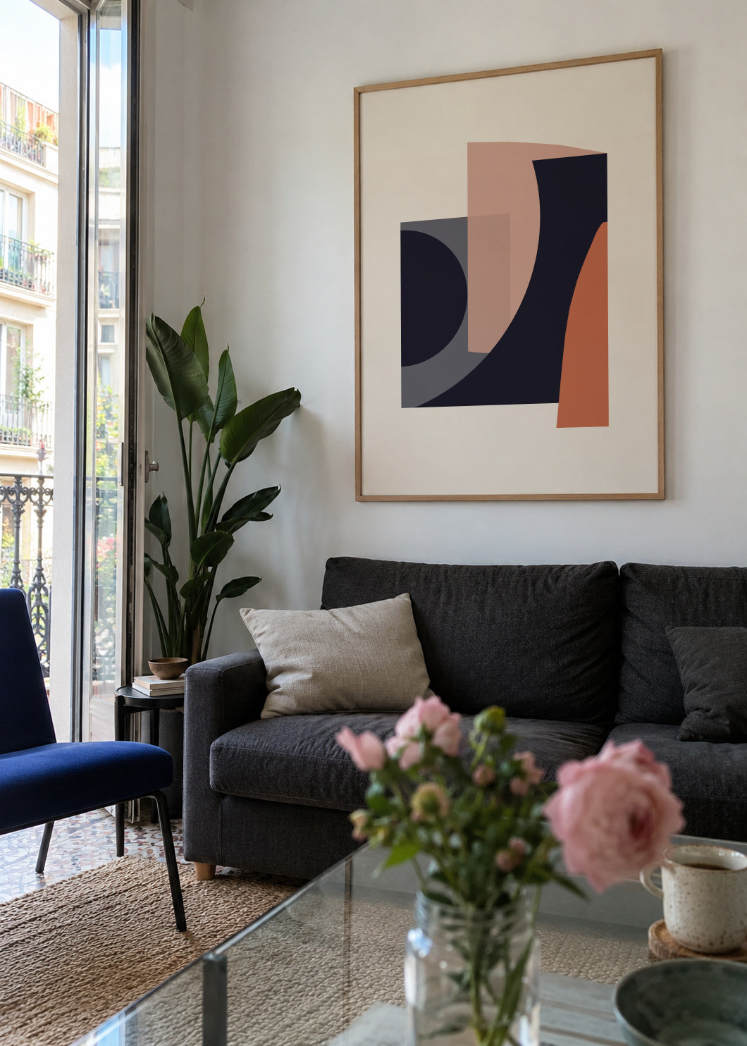 Abstract II - Framed poster in an interior