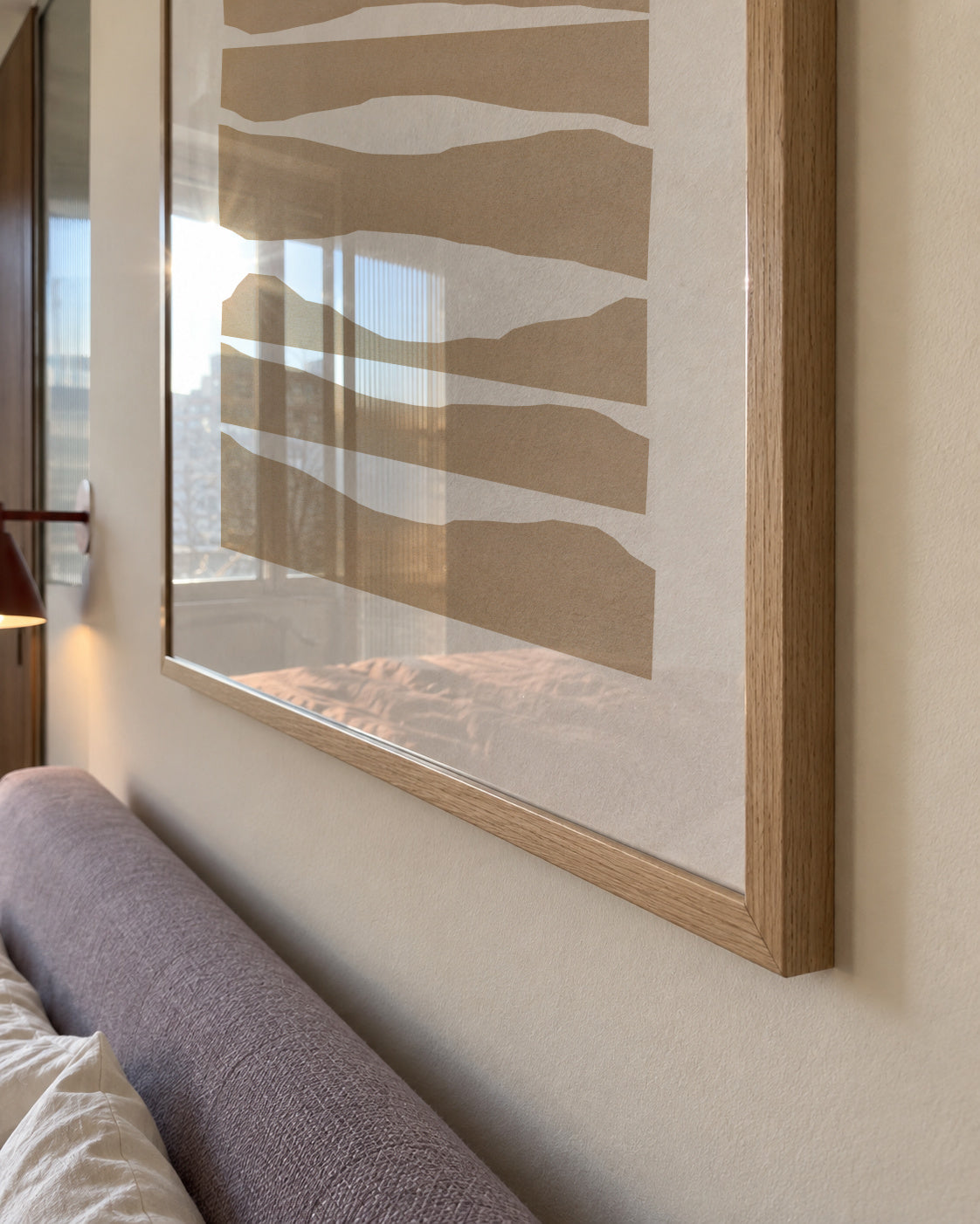 Waves - Framed poster detail