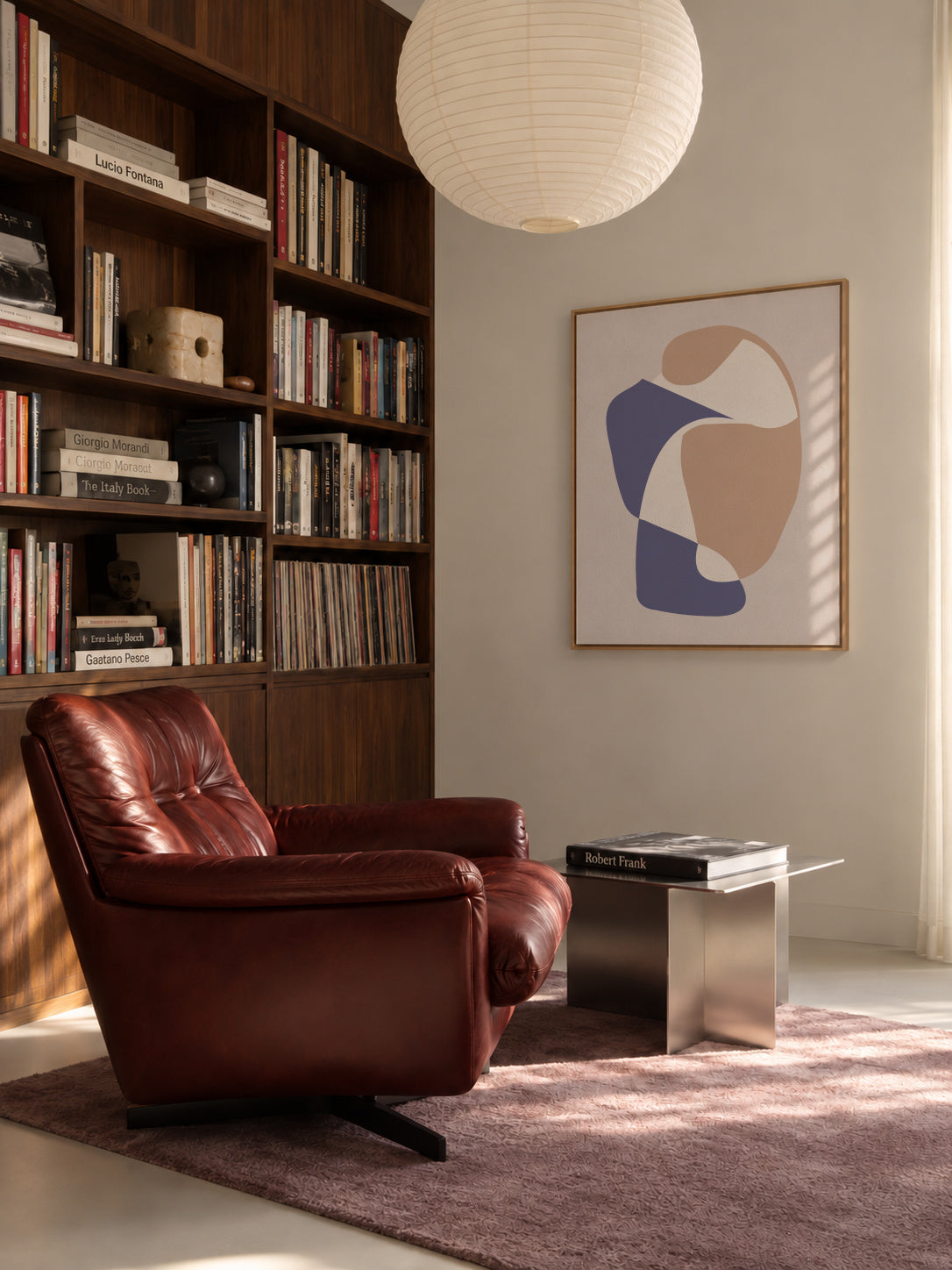 Form XXVIII - Framed canvas in an interior