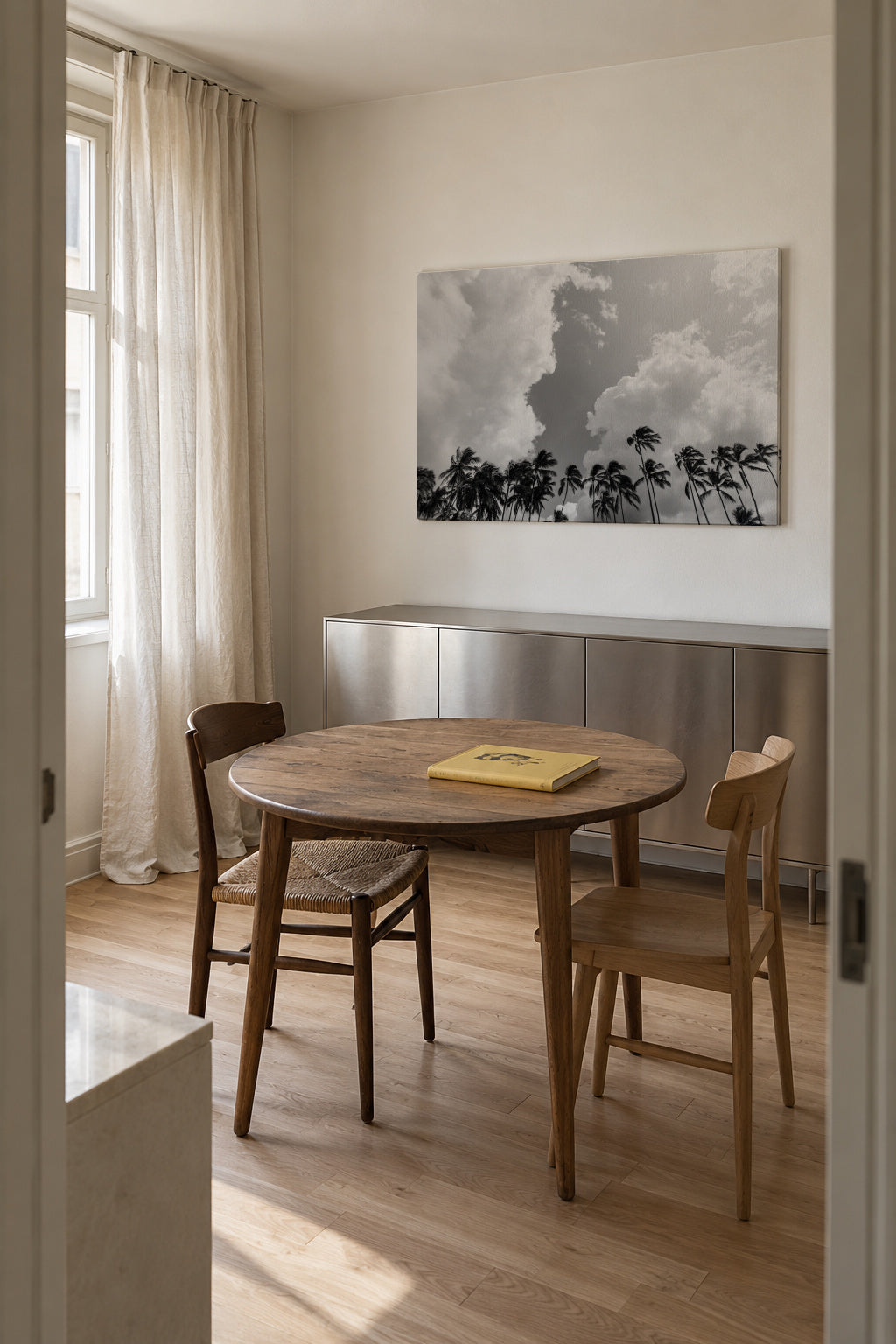 Salt Air - Unframed canvas in an interior