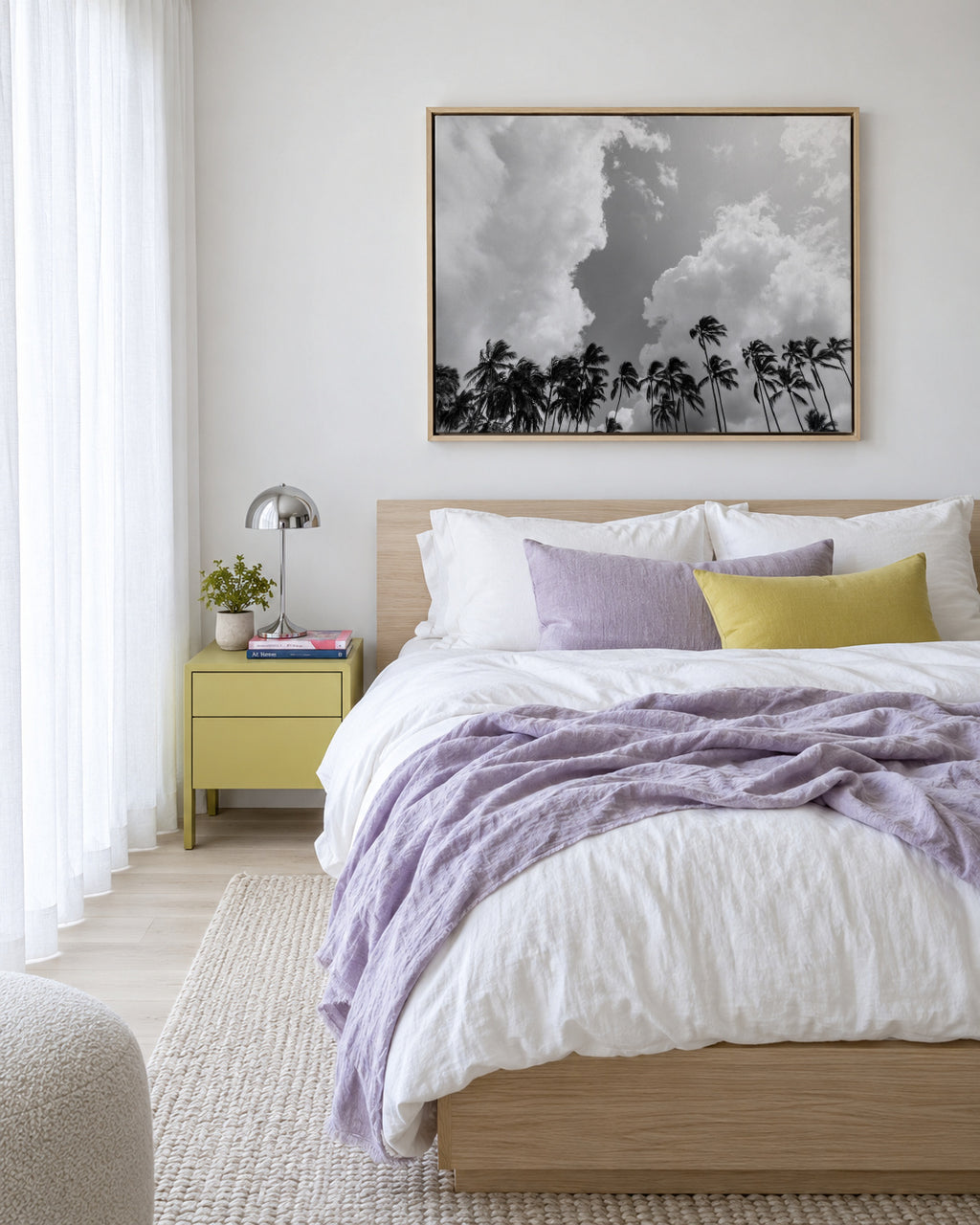 Salt Air - Framed canvas in an interior