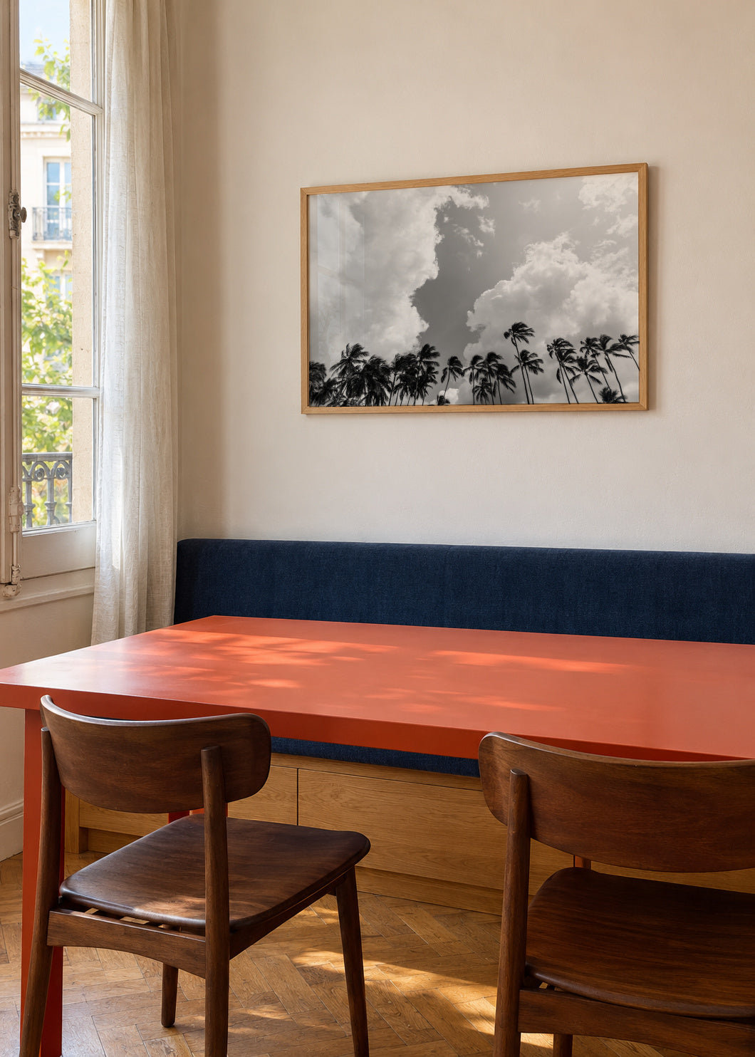 Salt Air - Framed poster in an interior