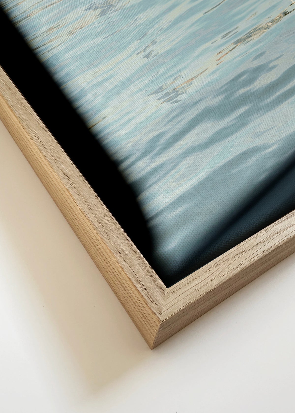 City Currents - Framed canvas detail