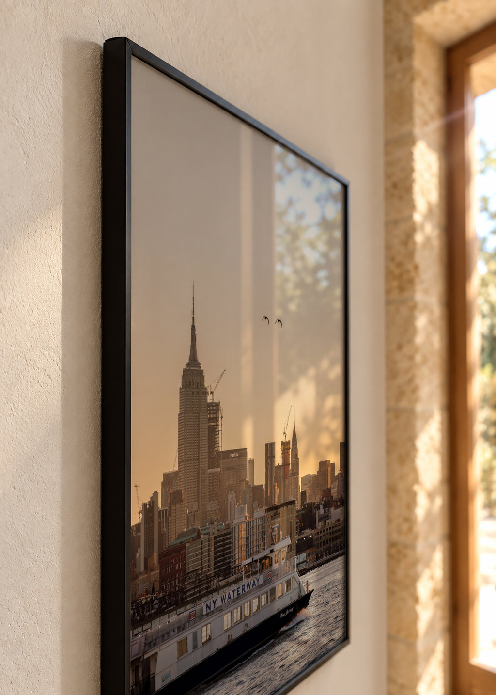 Manhattan Transfer - Framed poster detail