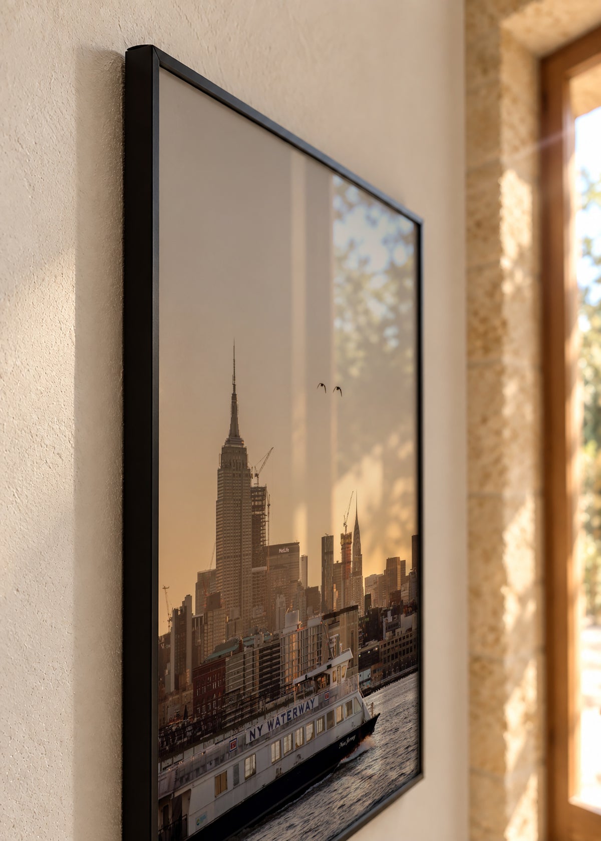 Manhattan Transfer - Framed poster detail