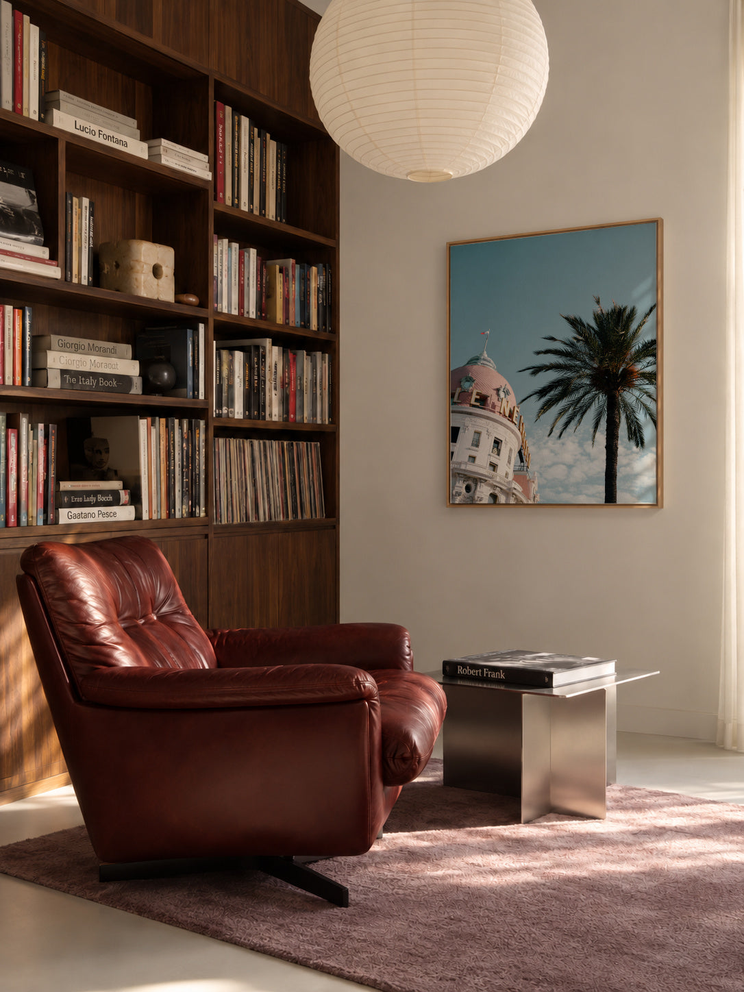 Riviera - Framed canvas in an interior