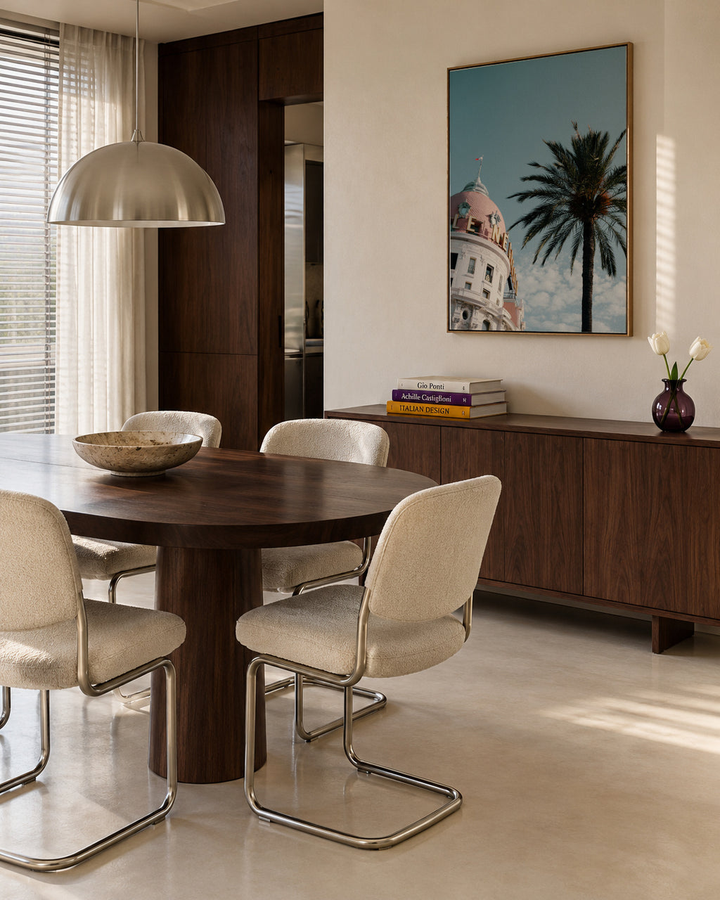 Riviera - Framed canvas in an interior