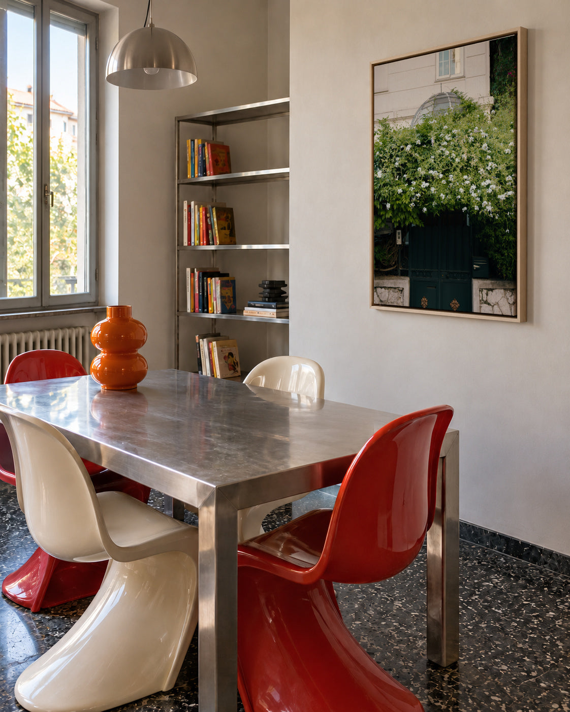 The Veil - Framed canvas in an interior