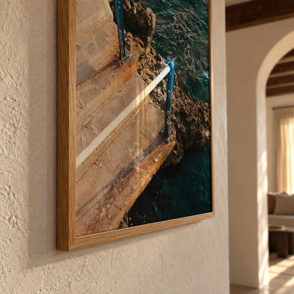 Salt and Seasons - Framed poster detail