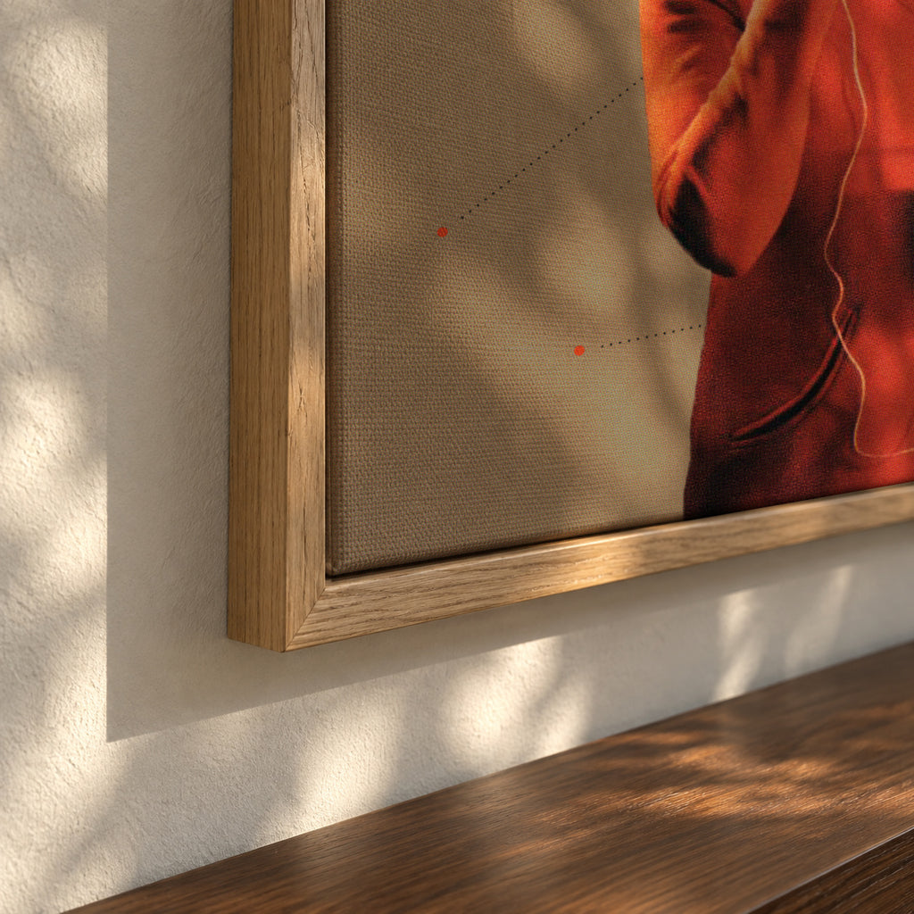 Musicolor - Framed canvas detail