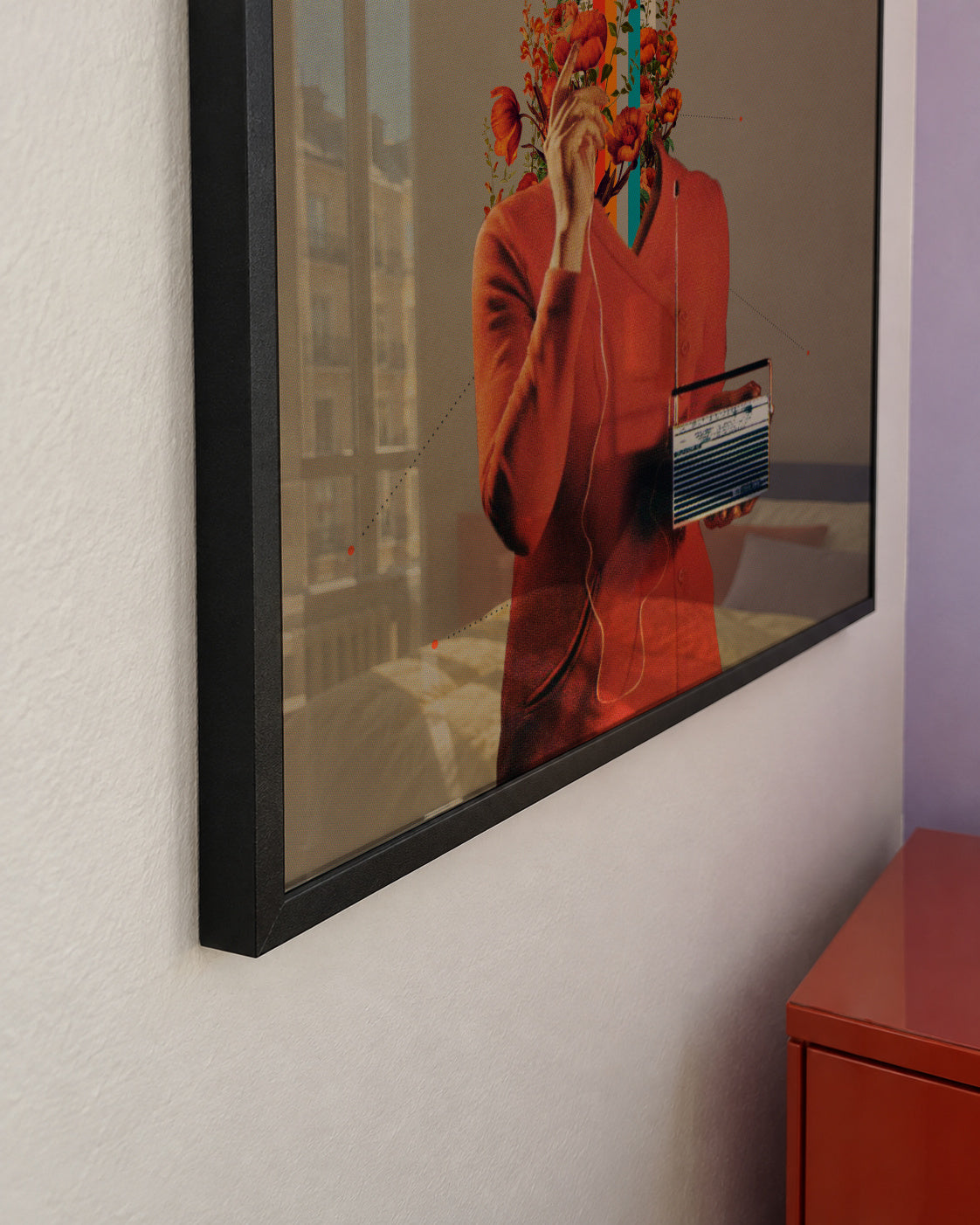 Musicolor - Framed poster detail