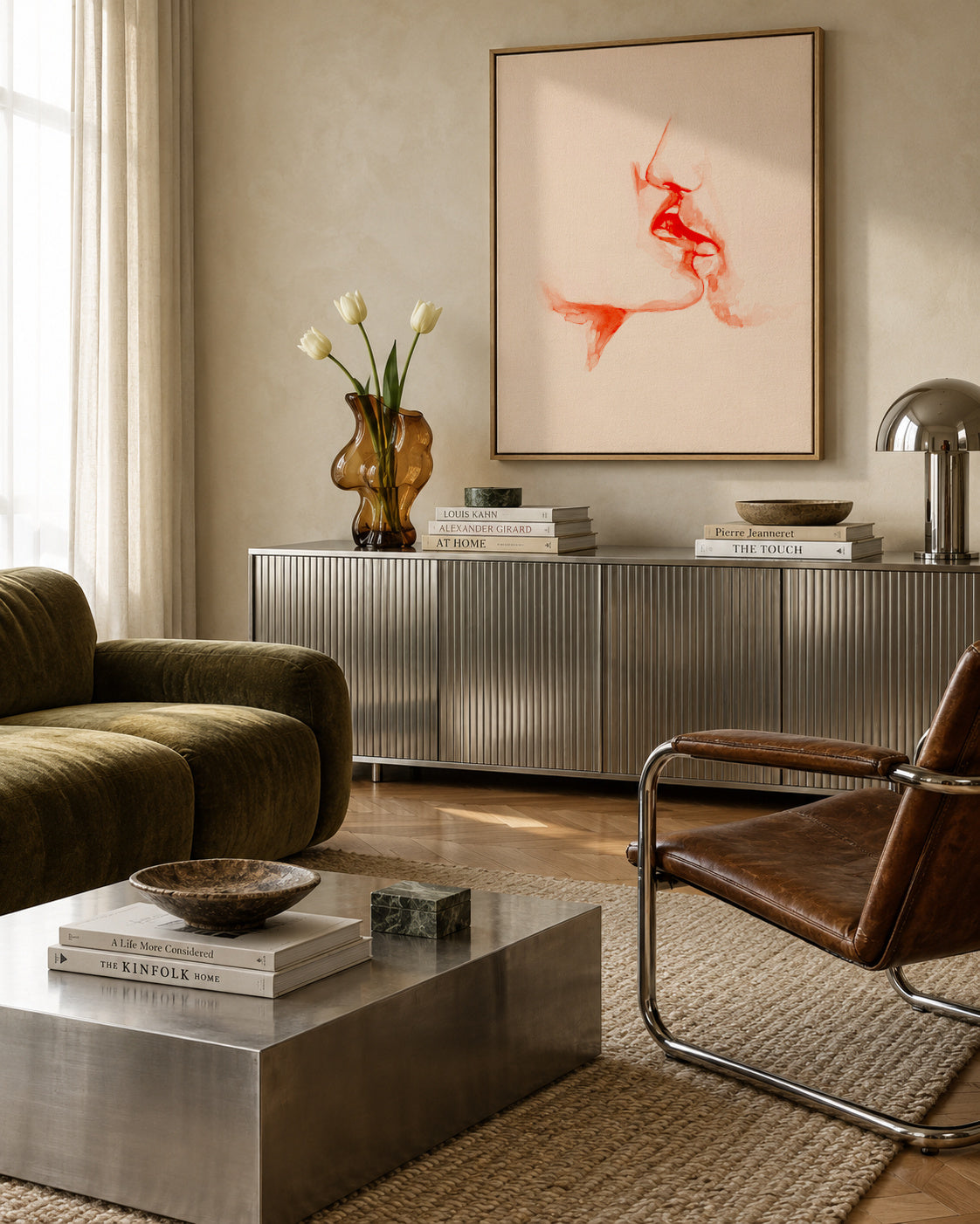 Desire - Framed canvas in an interior