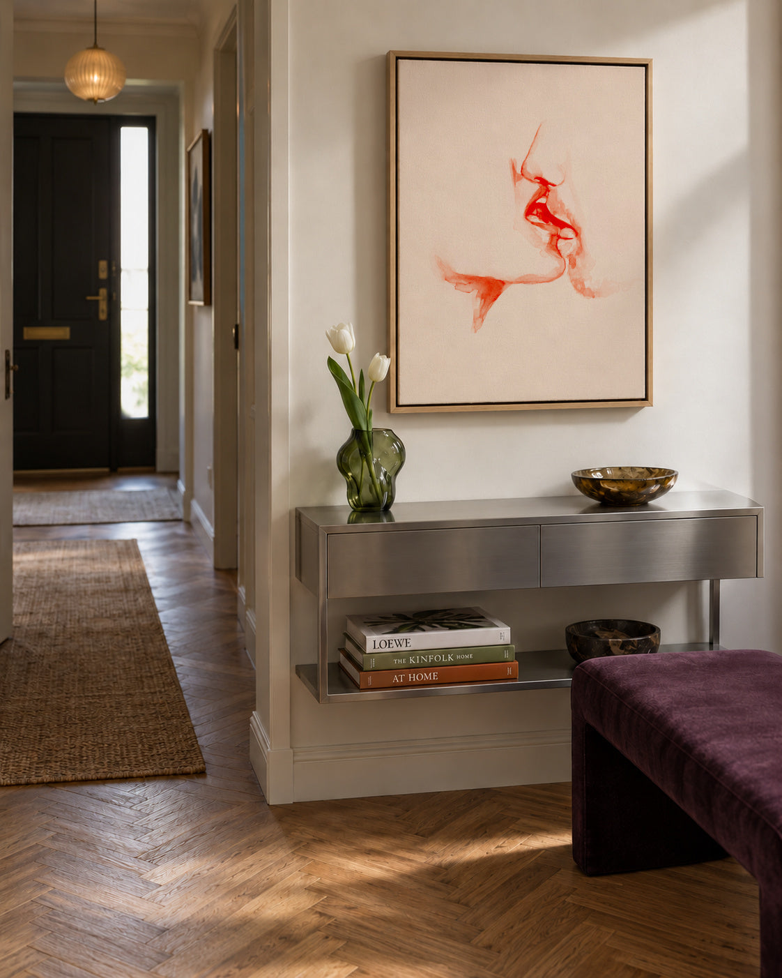 Desire - Framed canvas in an interior