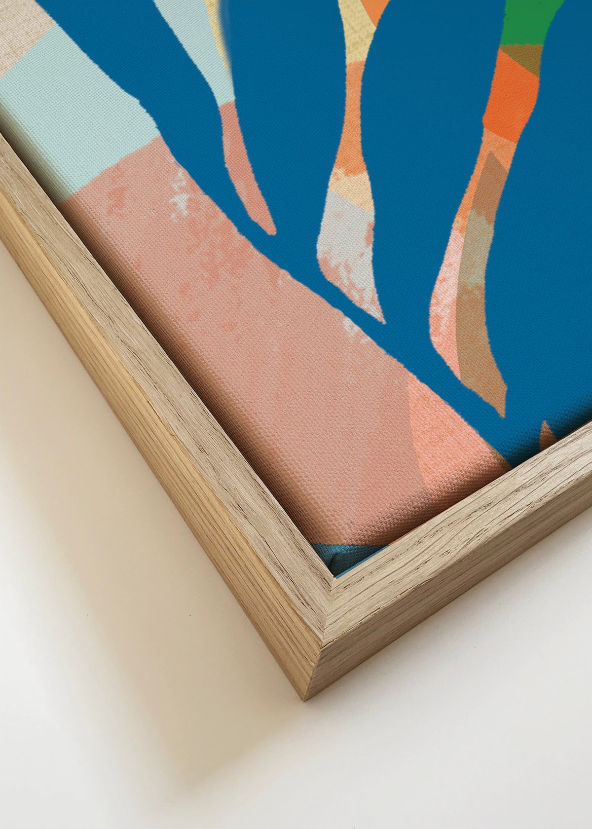 Paripueira - Framed canvas detail