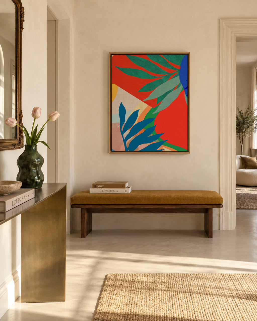 Paripueira - Framed canvas in an interior