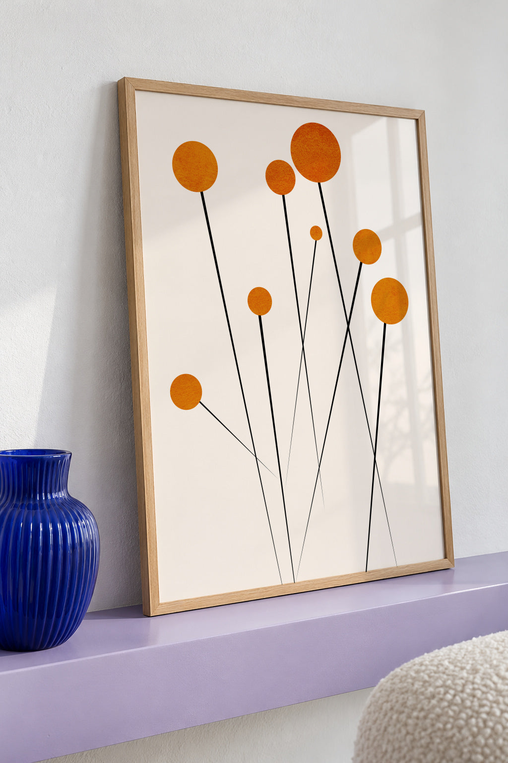 Dreaming Daisies - Framed poster detail
