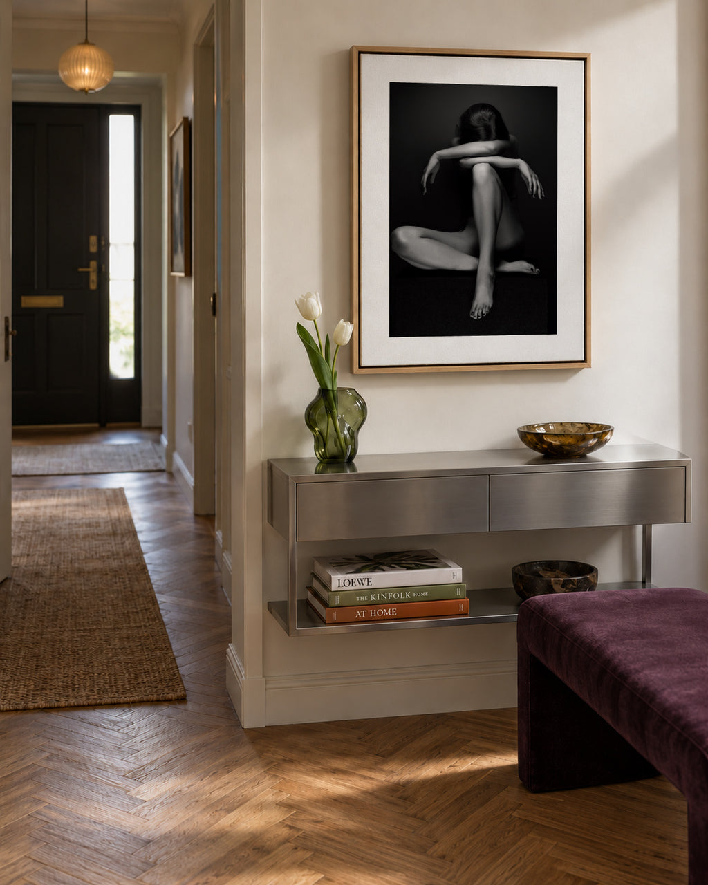 Eszter - Framed canvas in an interior
