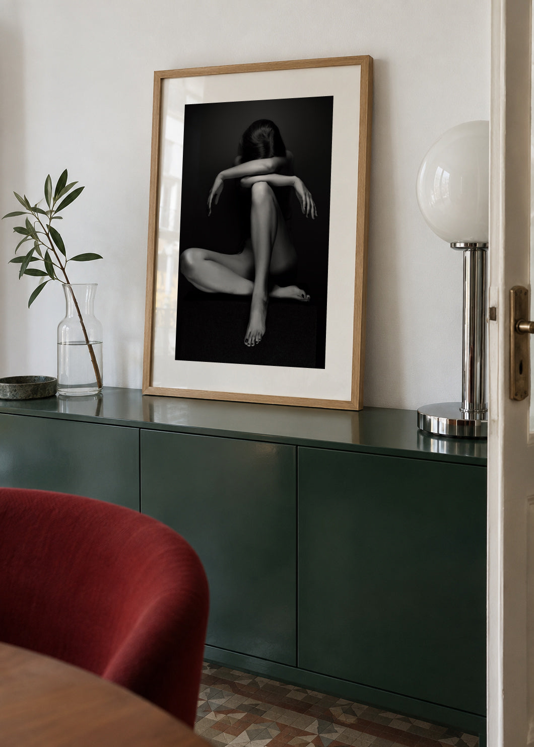 Eszter - Framed poster in an interior