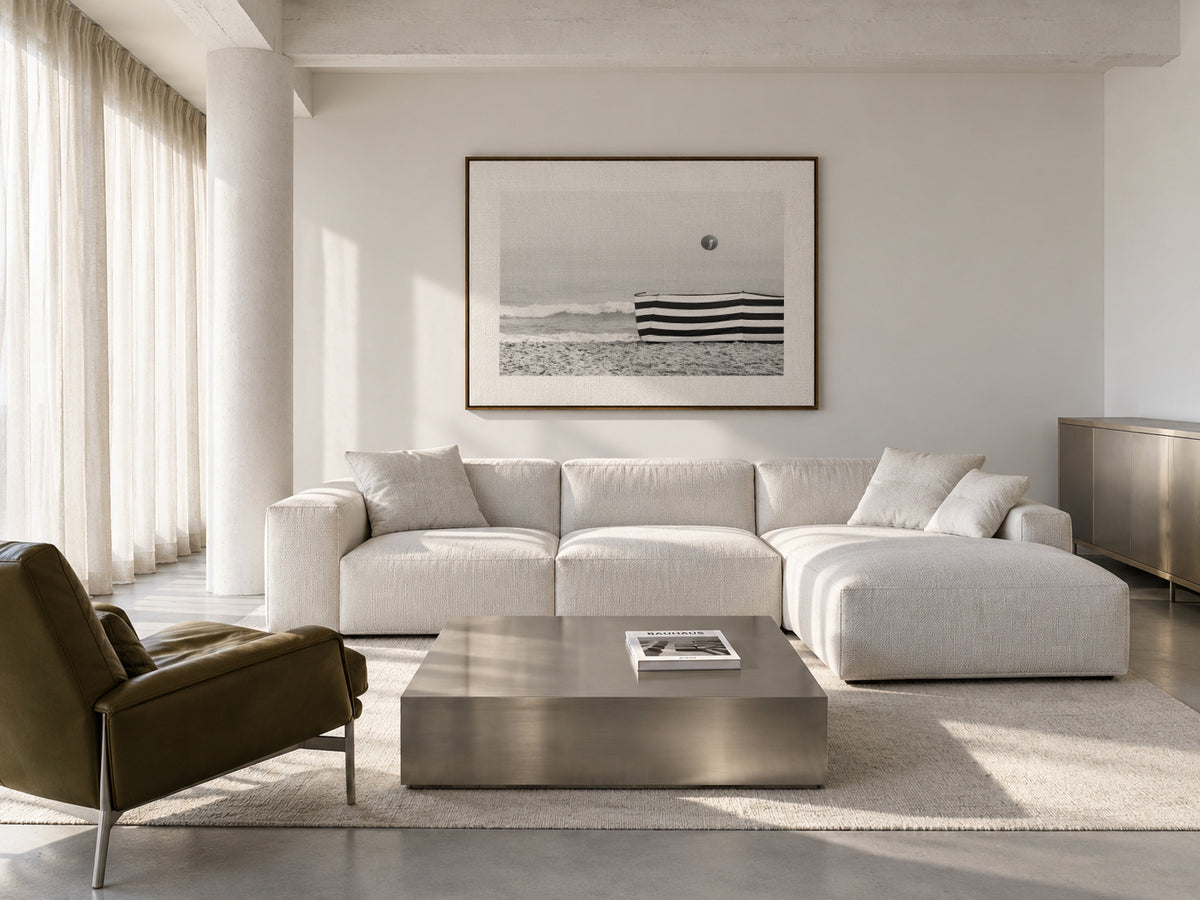 Untitled 2 - Framed canvas in an interior