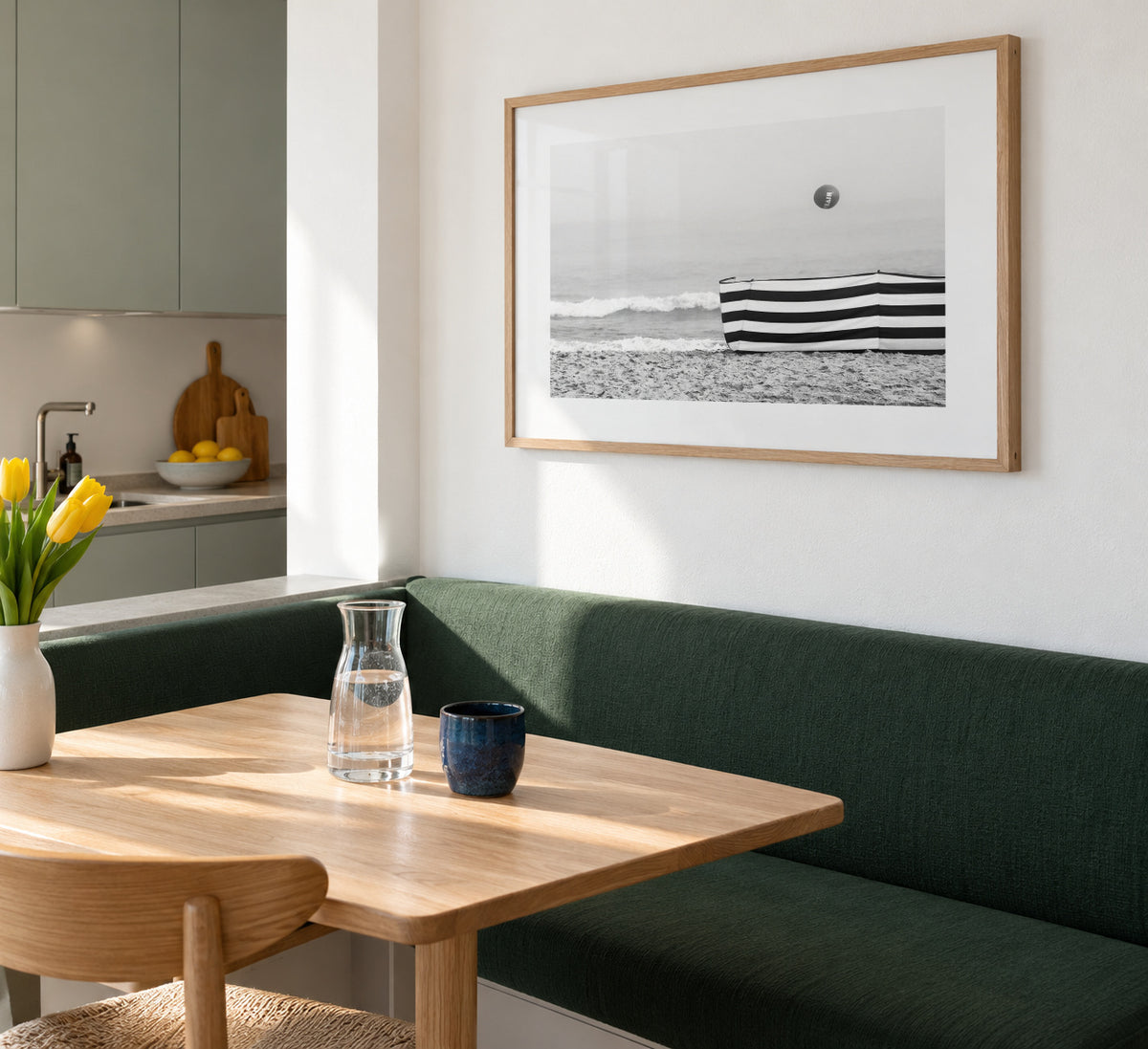 Untitled 2 - Framed poster in an interior